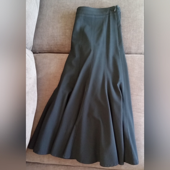 INC International Concepts Black Flared Skirt 12 - Picture 5 of 6